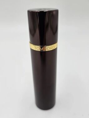 Tom Ford Travel Spray Atomizer Case Only.  Brown and Gold